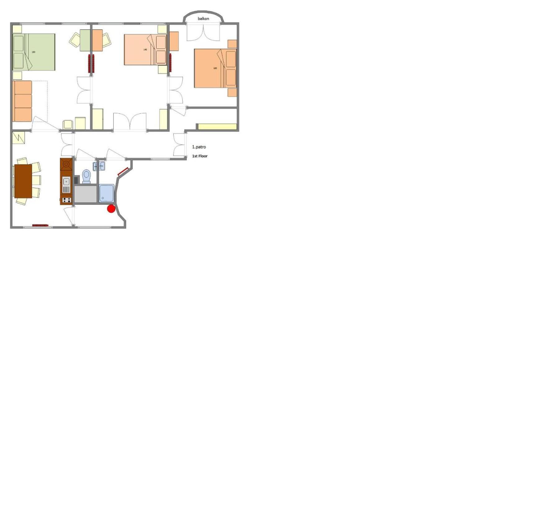 For Celebrations Spacious 3Bdr Apartment With Balcony ปราก ภายนอก รูปภาพ